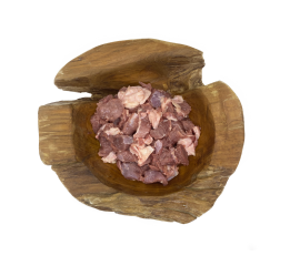 Putenoberkeulenfleisch mit Haut geschnitten 500g